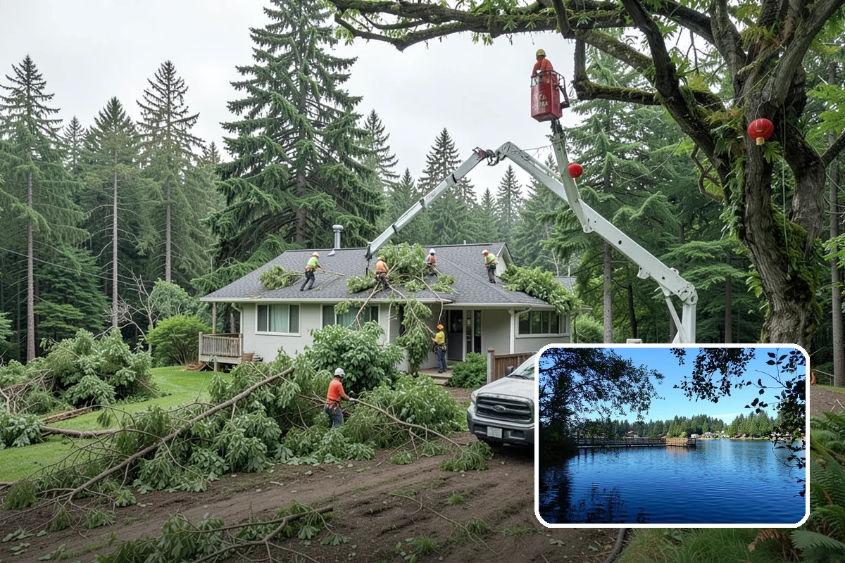 Stump grinding in Federal Way, King County, WA - Removes tripping hazards and obstructions