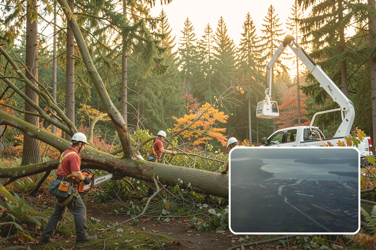 Stump grinding in Fife, Pierce County, WA - Removes tripping hazards and obstructions