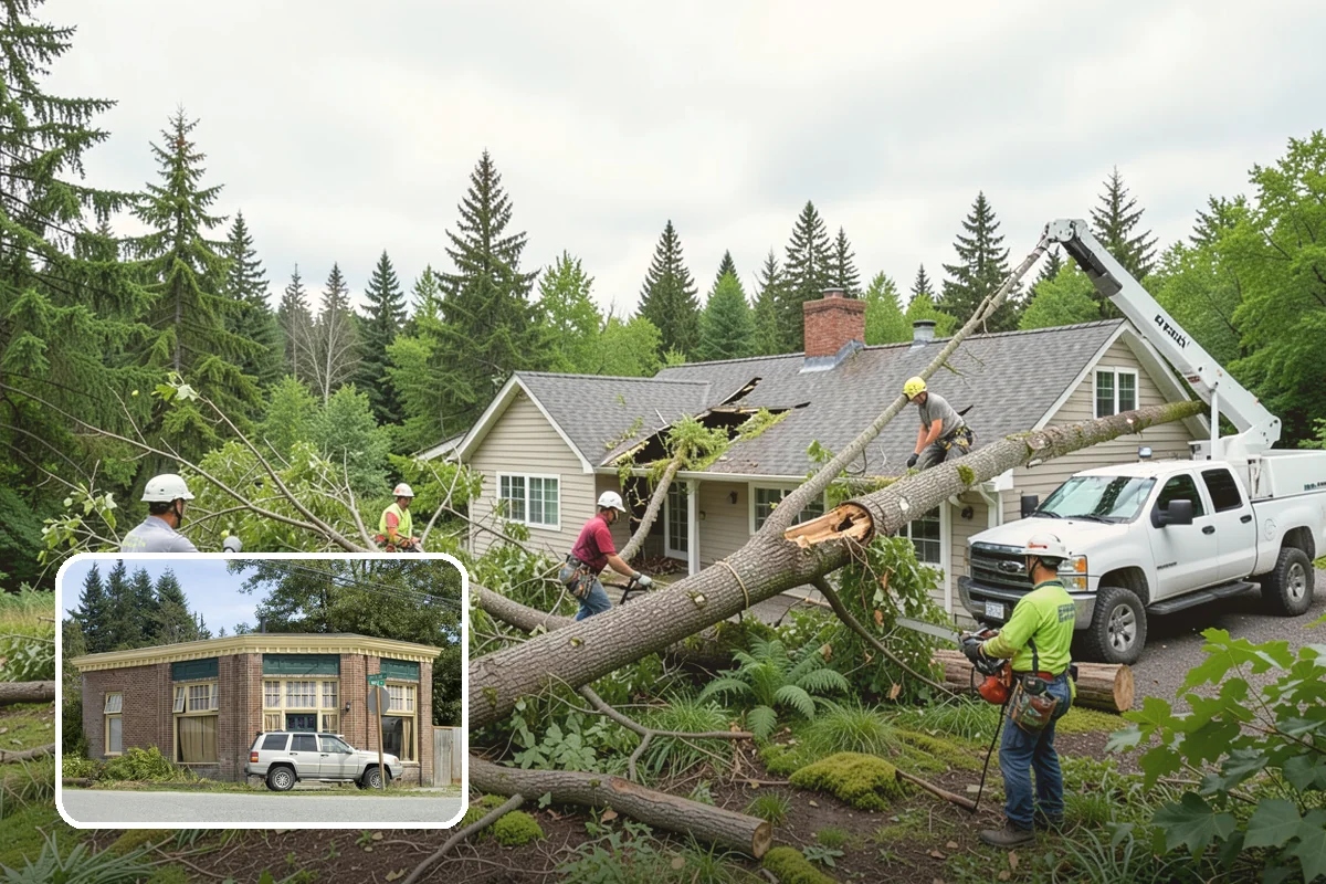 Stump grinding in Hamilton, Skagit County, WA - Removes tripping hazards and obstructions