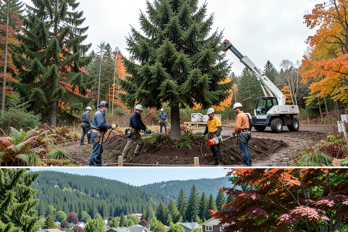 Stump grinding in Index, Snohomish County, WA - Work can be performed year-round in Washington State weather but may require special precautions during heavy rain to manage...