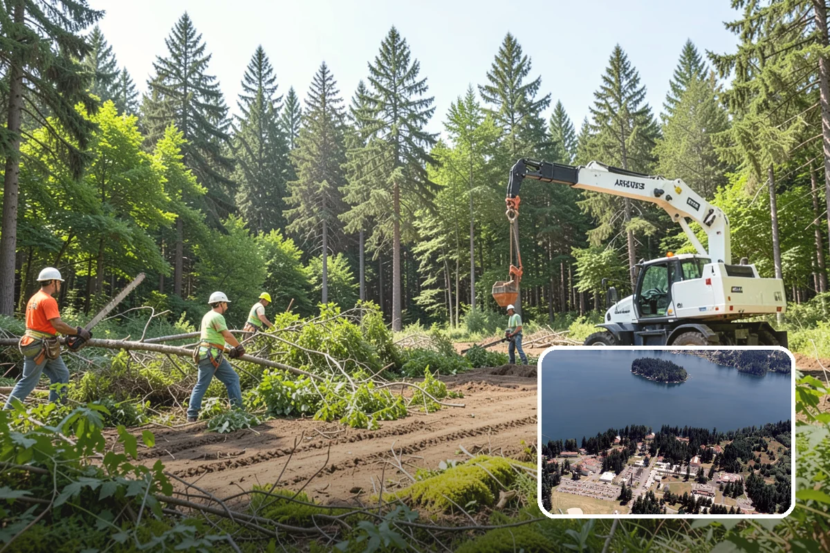 Stump grinding in Lakewood, Pierce County, WA - Removes tripping hazards and obstructions