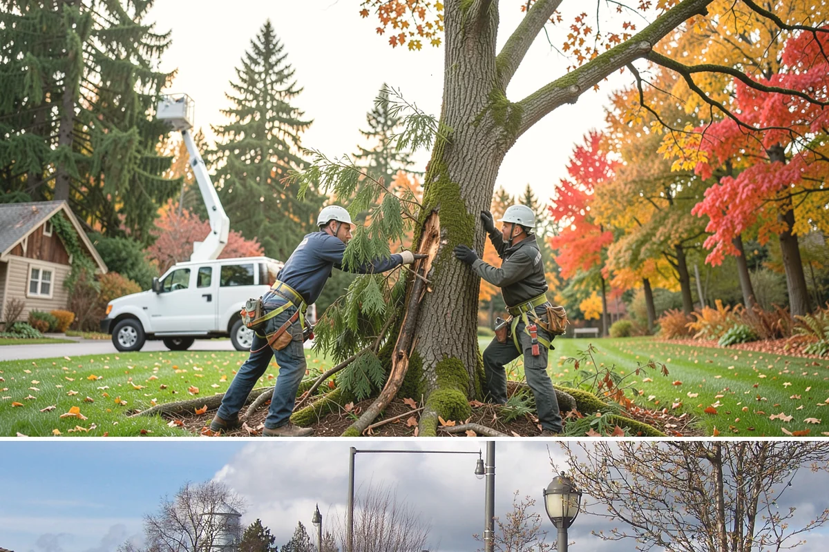 Stump grinding in Marysville, Snohomish County, WA - Work can be performed year-round in Washington State weather but may require special precautions during heavy rain to manage...