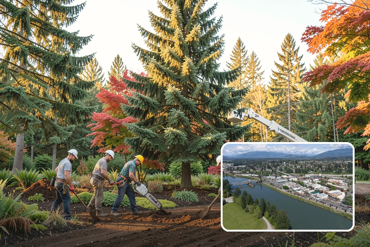 Stump grinding in Mount Vernon, Skagit County, WA - Removes tripping hazards and obstructions