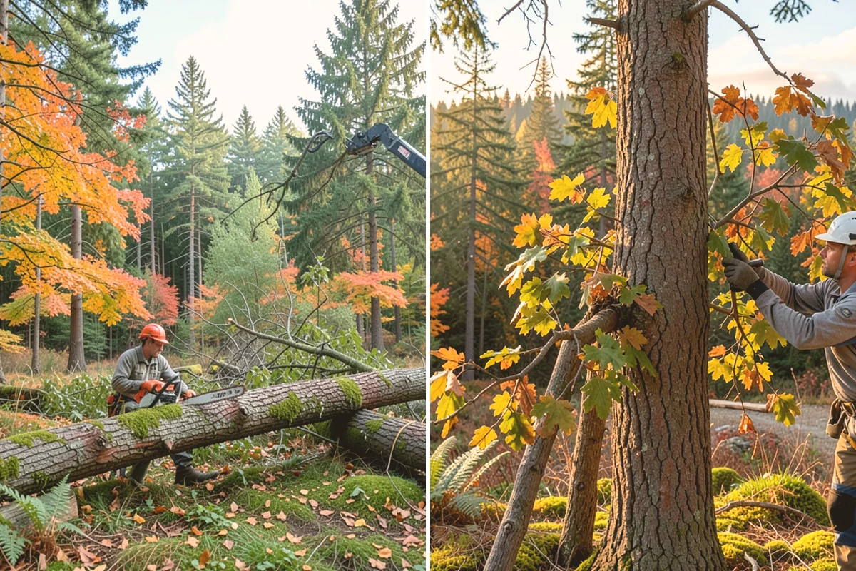 Stump grinding in Mount Vernon, Skagit County, WA - Locate and mark utilities before work