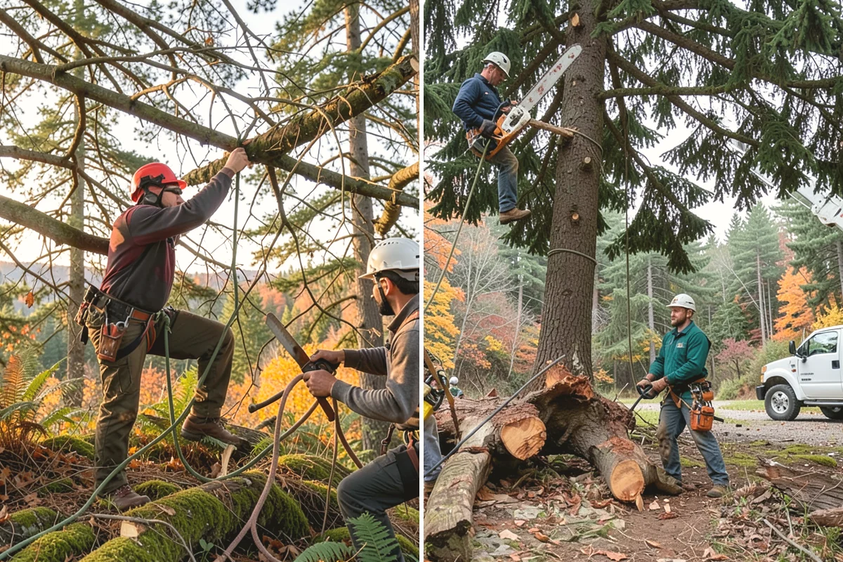 Stump grinding in Mountlake Terrace, Snohomish County, WA - Locate and mark utilities before work