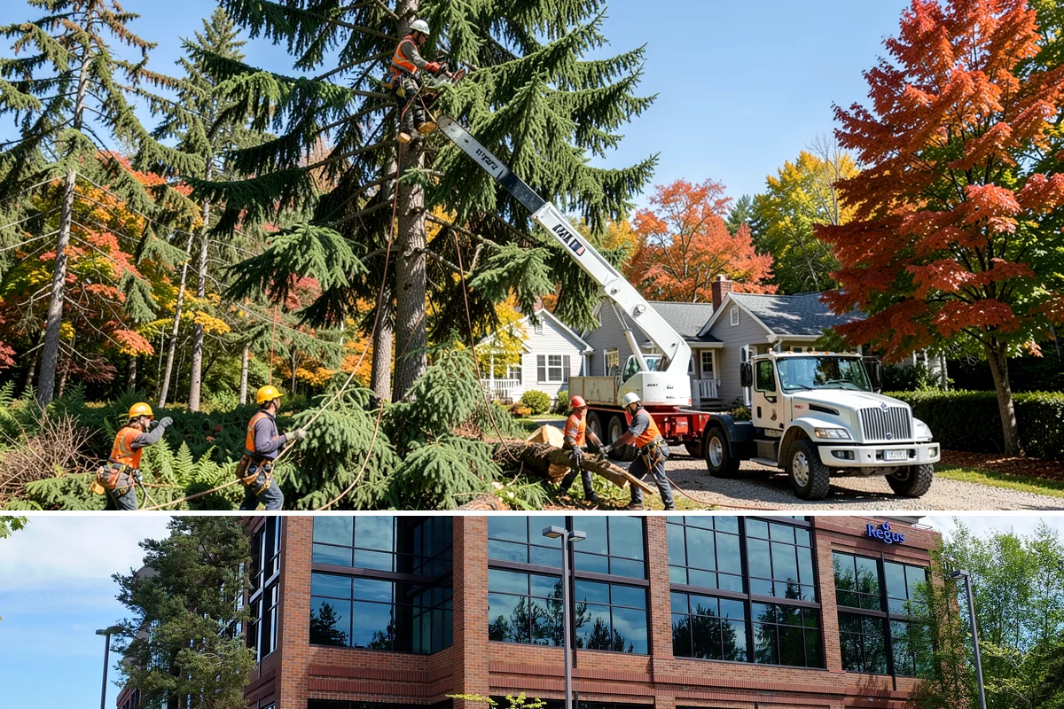 Stump grinding in Mountlake Terrace, Snohomish County, WA - Work can be performed year-round in Washington State weather but may require special precautions during heavy rain to manage...