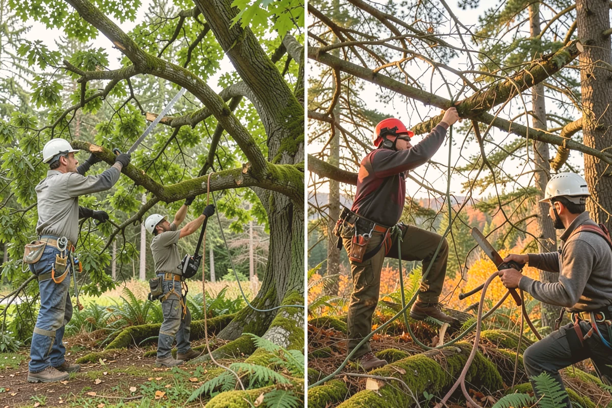 Stump grinding in Newcastle, King County, WA - Locate and mark utilities before work