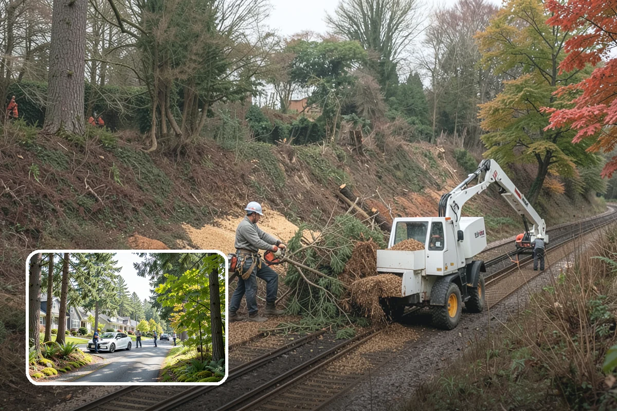 Stump grinding in Normandy Park, King County, WA - Removes tripping hazards and obstructions