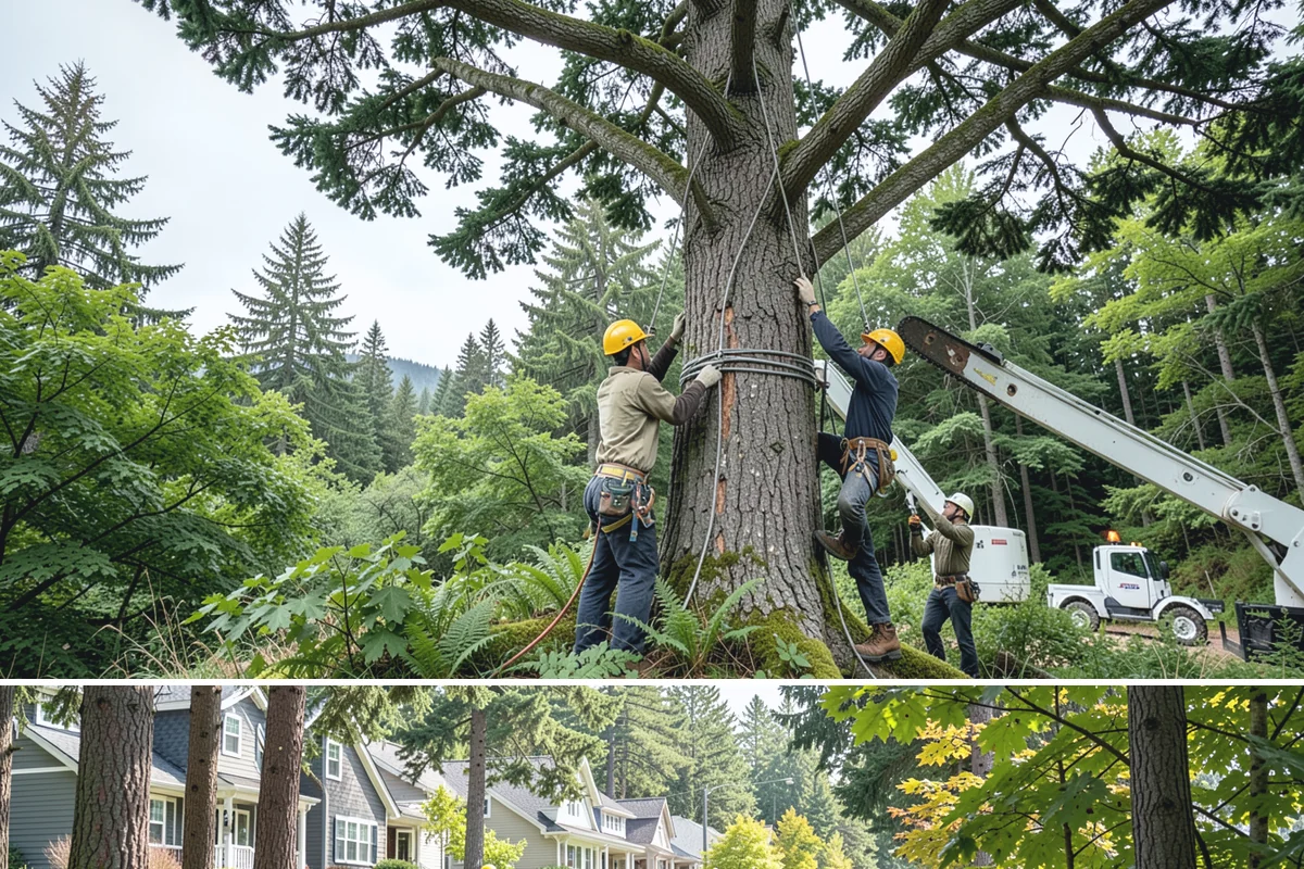Stump grinding in Normandy Park, King County, WA - Work can be performed year-round in Washington State weather but may require special precautions during heavy rain to manage...