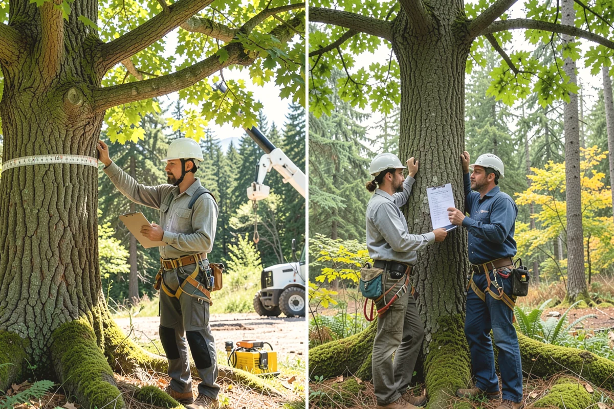 Stump grinding in Oak Harbor, Island County, WA - Locate and mark utilities before work