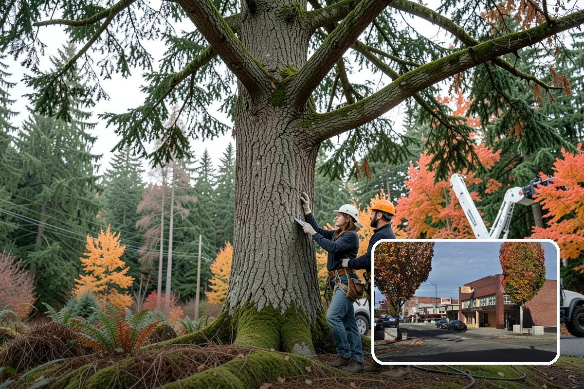 Stump grinding in Puyallup, Pierce County, WA - Removes tripping hazards and obstructions