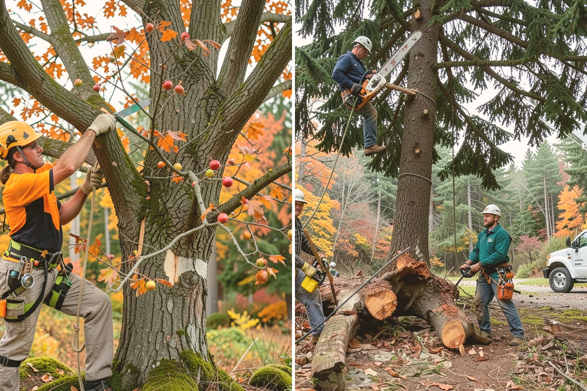 Stump grinding in Sammamish, King County, WA - Locate and mark utilities before work