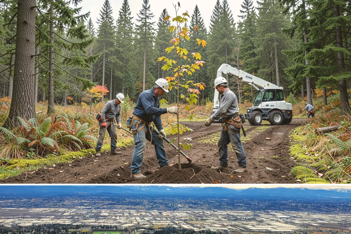 Stump grinding in SeaTac, King County, WA - Work can be performed year-round in Washington State weather but may require special precautions during heavy rain to manage...