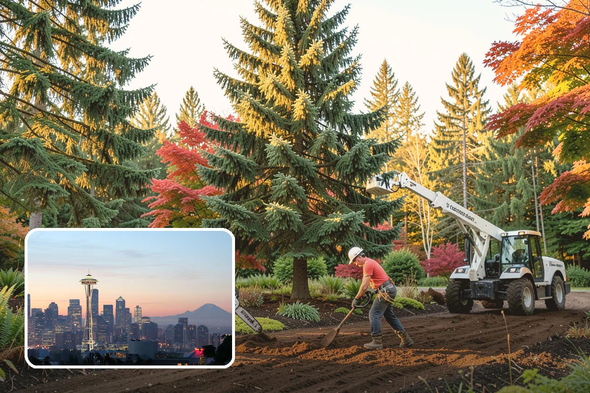 Stump grinding in Seattle, King County, WA - Removes tripping hazards and obstructions