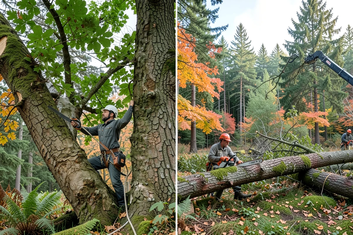 Stump grinding in Seattle, King County, WA - Locate and mark utilities before work