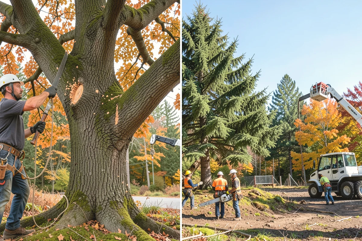 Stump grinding in Tacoma, Pierce County, WA - Locate and mark utilities before work