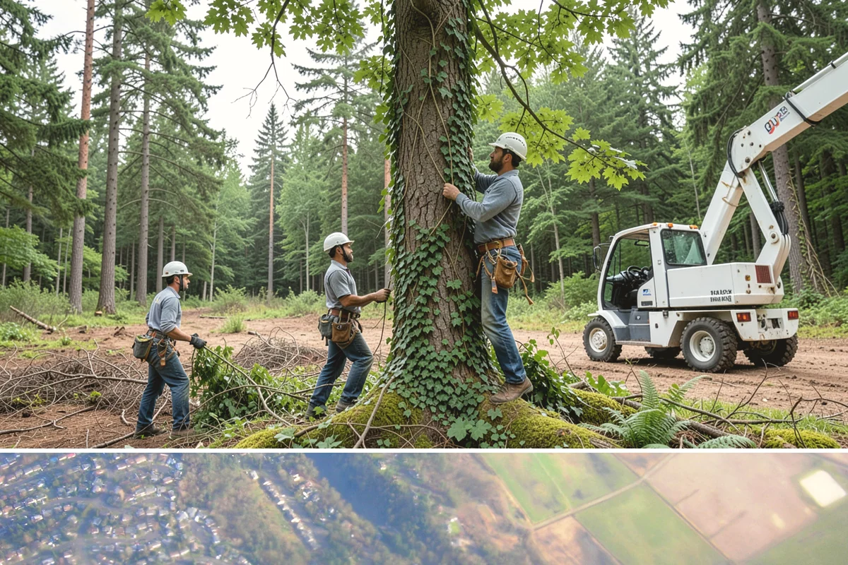 Stump removal in Algona, King County, WA - Work can be performed year-round in the Puget Sound climate but may require special precautions during wet seasons when...