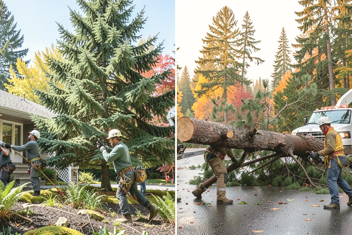Stump removal in Anacortes, Skagit County, WA - Locate and mark utilities before work