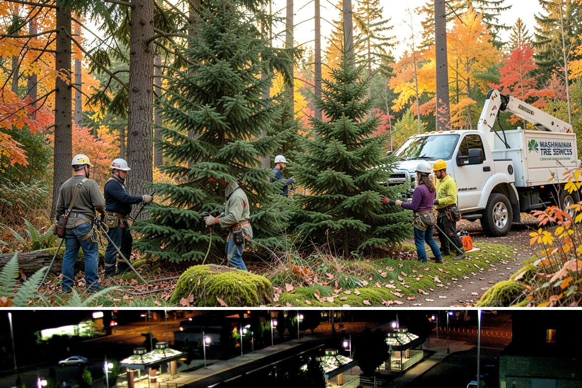 Stump removal in Auburn, King County, WA - Work can be performed year-round in the Puget Sound climate but may require special precautions during wet seasons when...