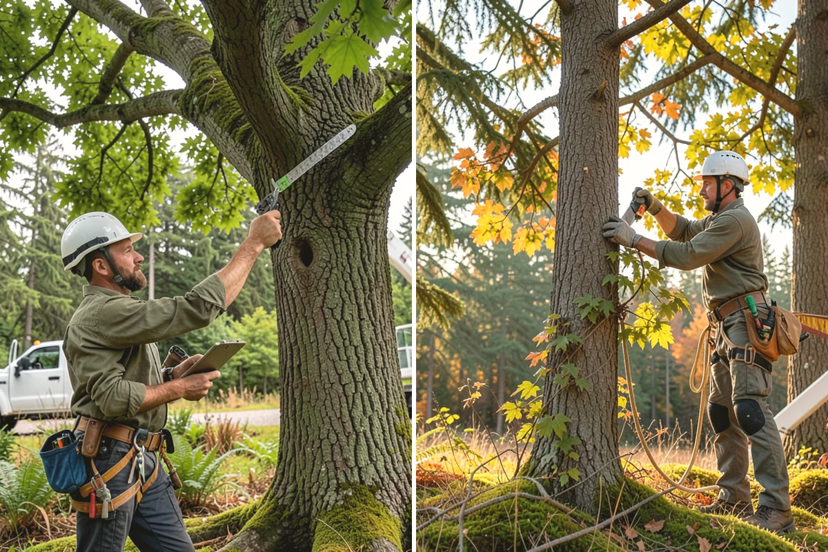 Stump removal in Black Diamond, King County, WA - Locate and mark utilities before work
