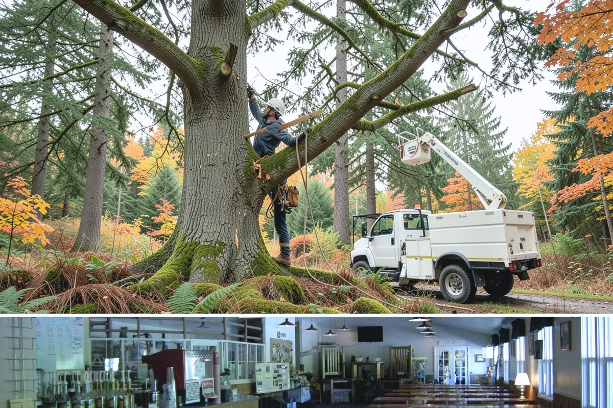 Stump removal in Black Diamond, King County, WA - Work can be performed year-round in the Puget Sound climate but may require special precautions during wet seasons when...