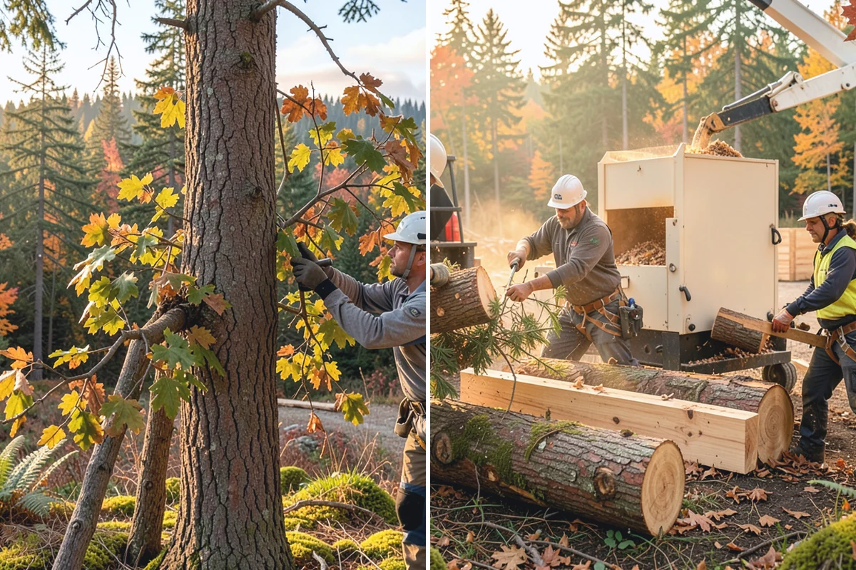 Stump removal in Bonney Lake, Pierce County, WA - Locate and mark utilities before work