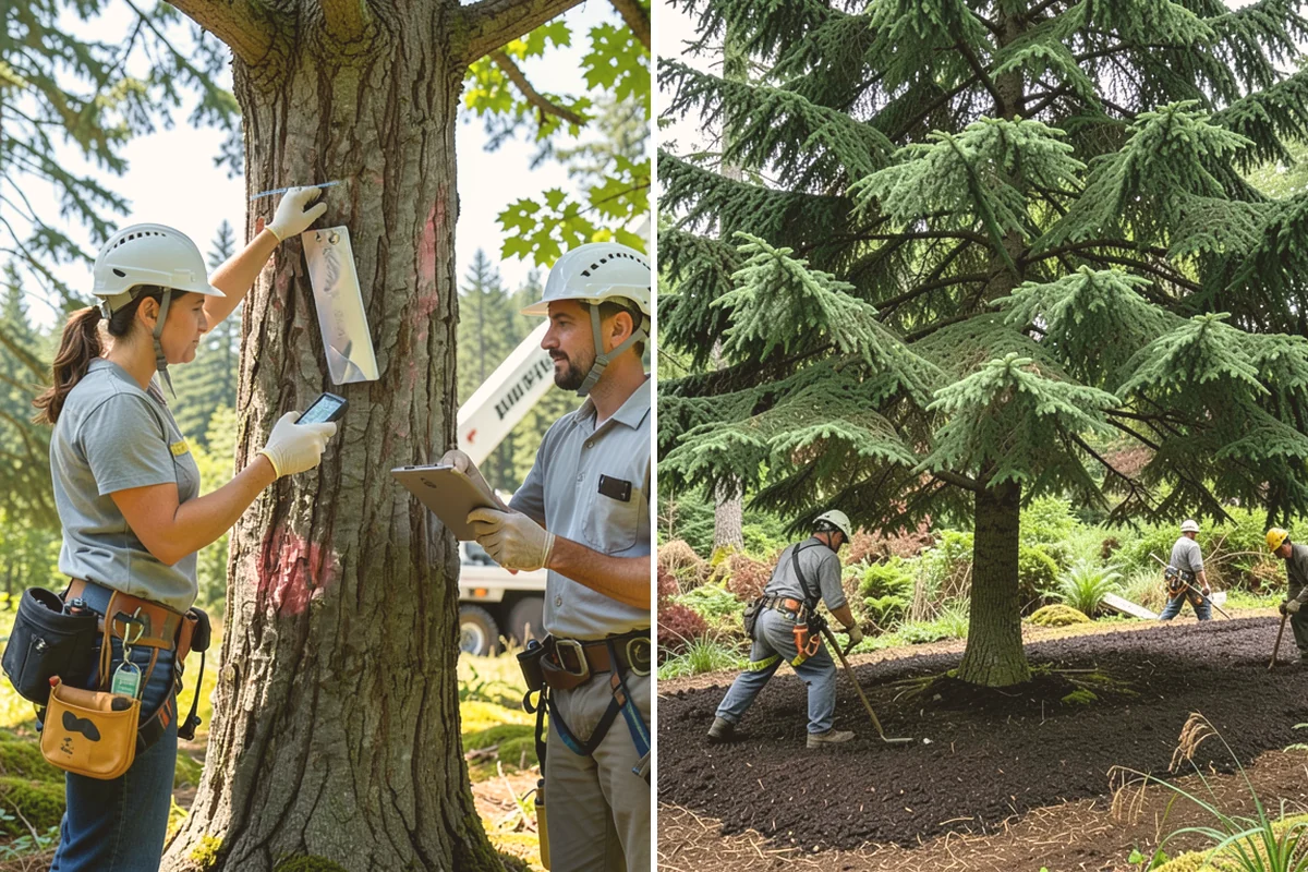 Stump removal in Bothell, King County, WA - Locate and mark utilities before work