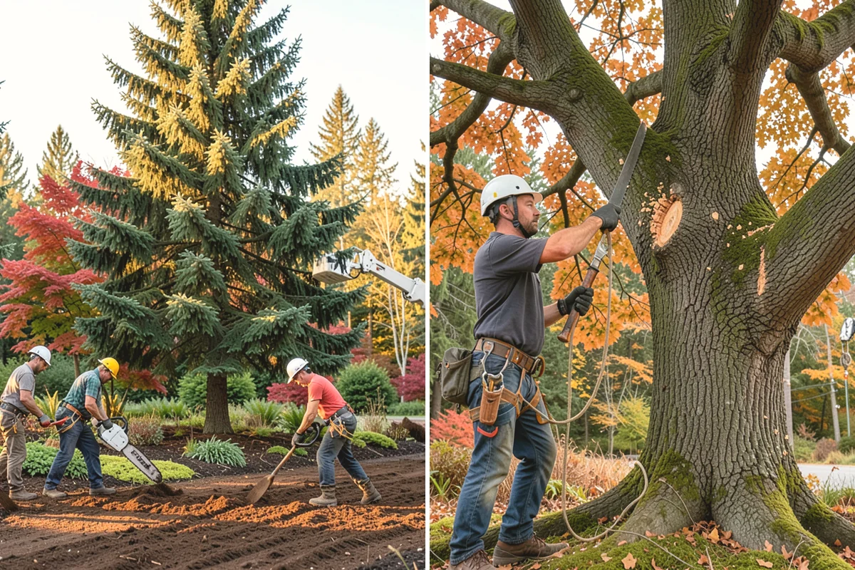 Stump removal in Burien, King County, WA - Locate and mark utilities before work