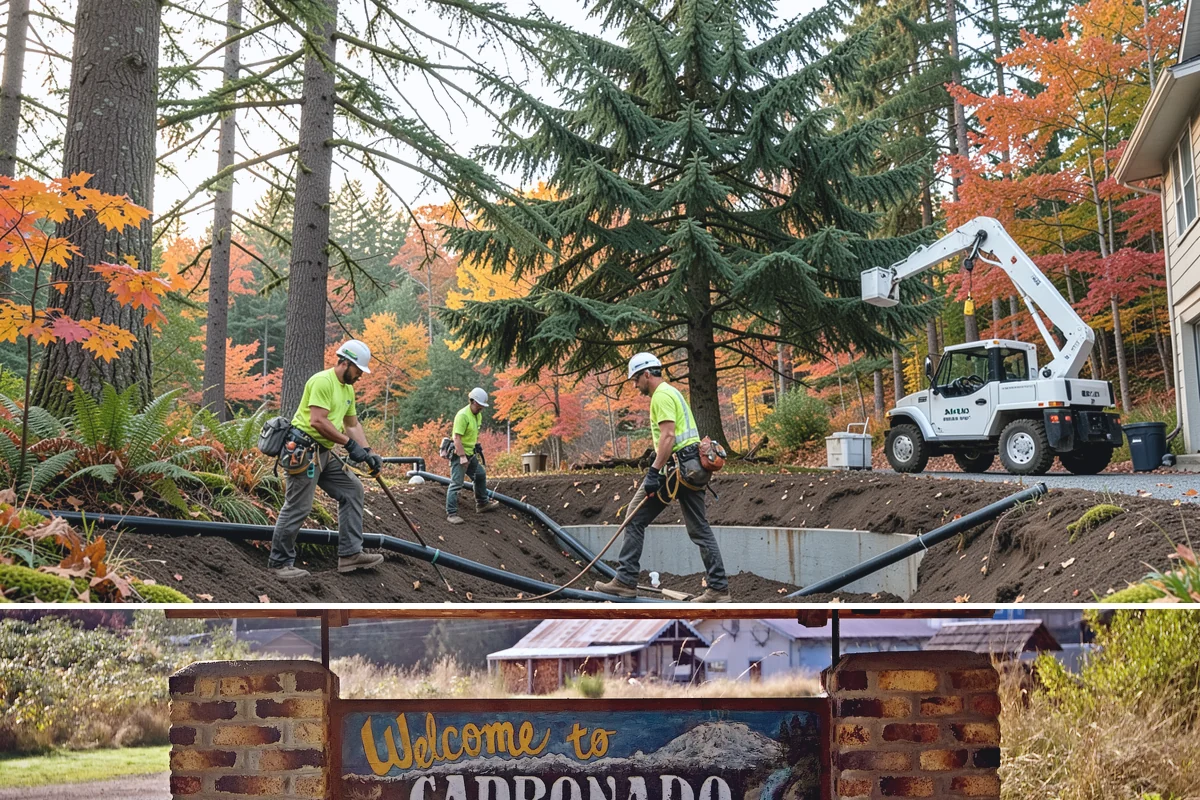 Stump removal in Carbonado, Pierce County, WA - Work can be performed year-round in the Puget Sound climate but may require special precautions during wet seasons when...