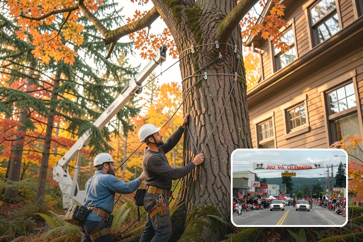 Stump removal in Carnation, King County, WA - Removes tripping hazards and obstructions