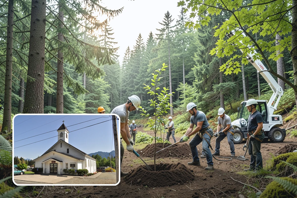 Stump removal in Concrete, Skagit County, WA - Removes tripping hazards and obstructions