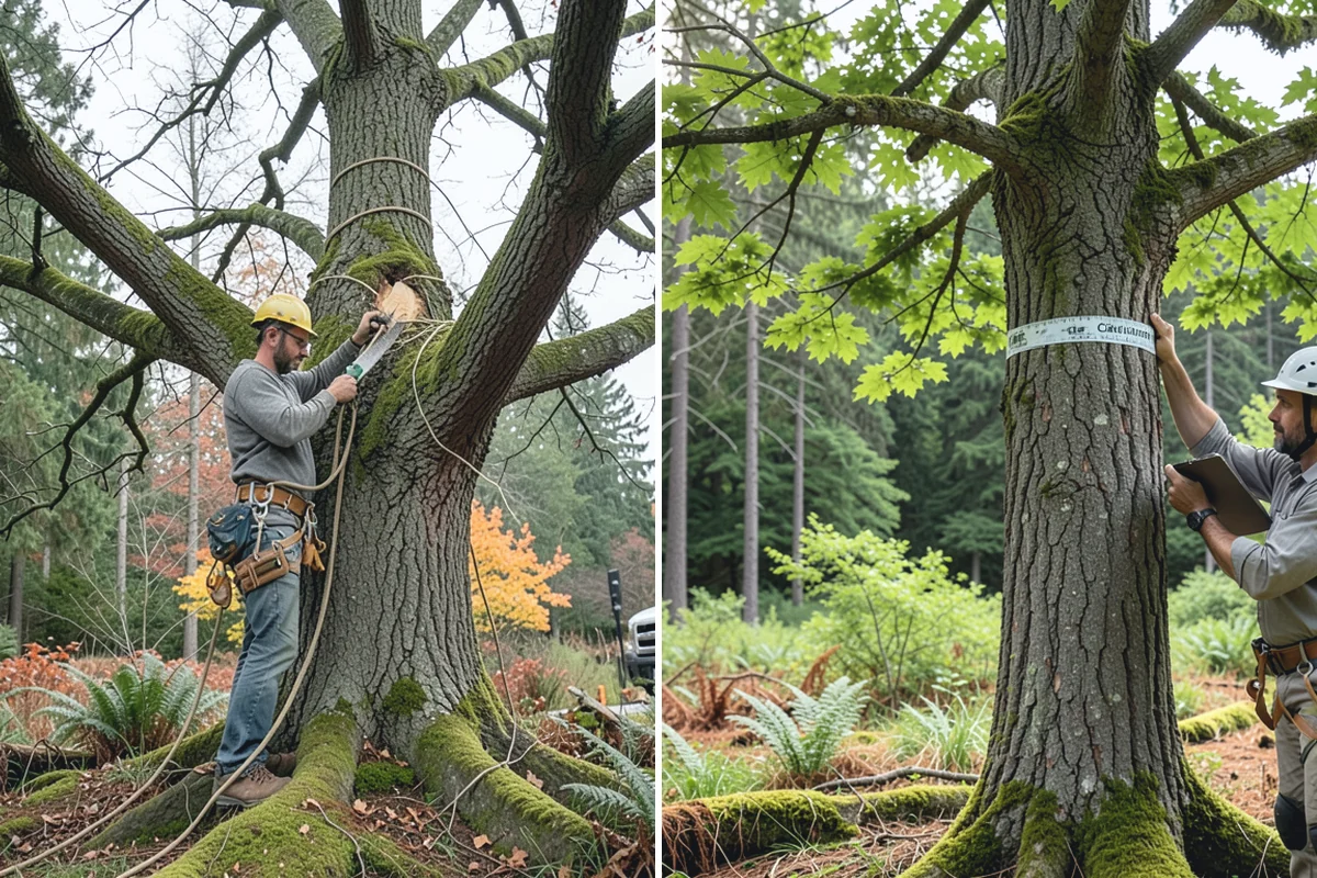 Stump removal in Coupeville, Island County, WA - Locate and mark utilities before work