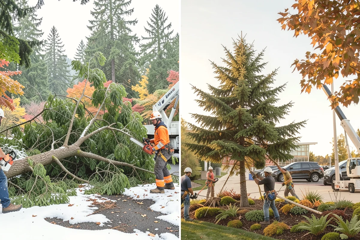 Stump removal in Covington, King County, WA - Locate and mark utilities before work