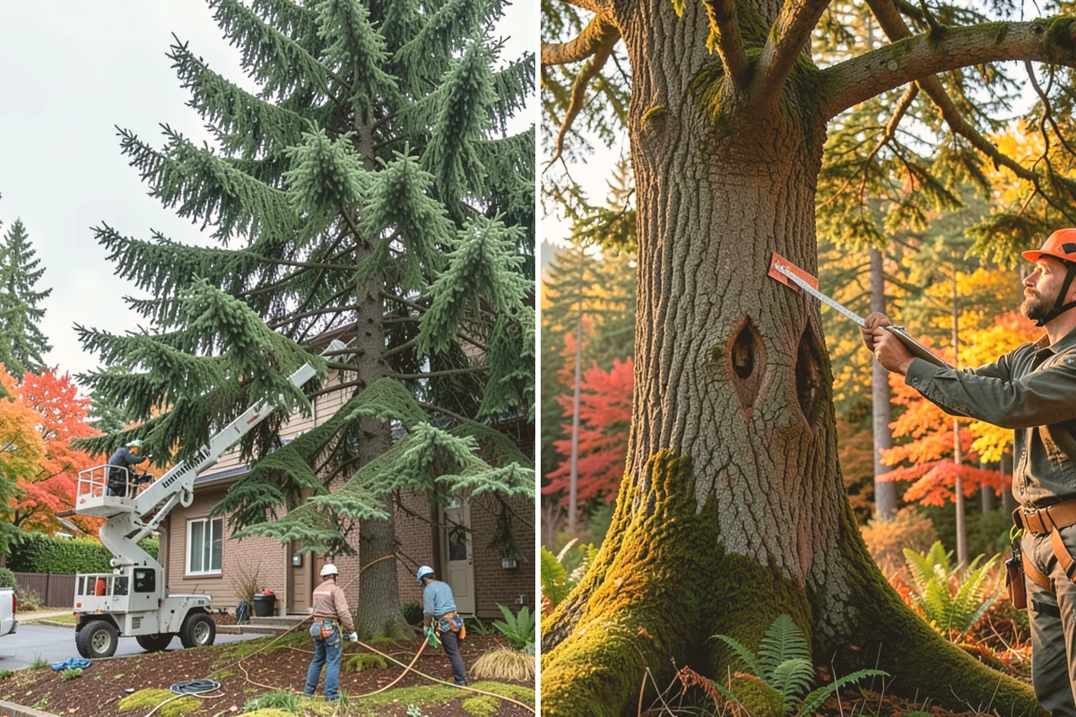 Stump removal in Eatonville, Pierce County, WA - Locate and mark utilities before work