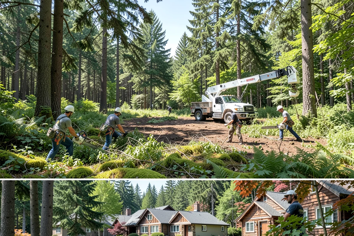 Stump removal in Edgewood, Pierce County, WA - Work can be performed year-round in the Puget Sound climate but may require special precautions during wet seasons when...