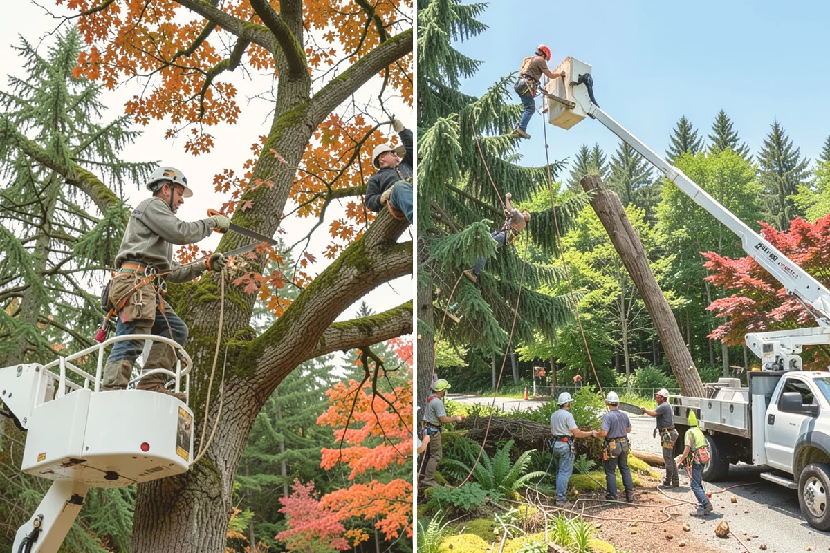 Stump removal in Edmonds, Snohomish County, WA - Locate and mark utilities before work
