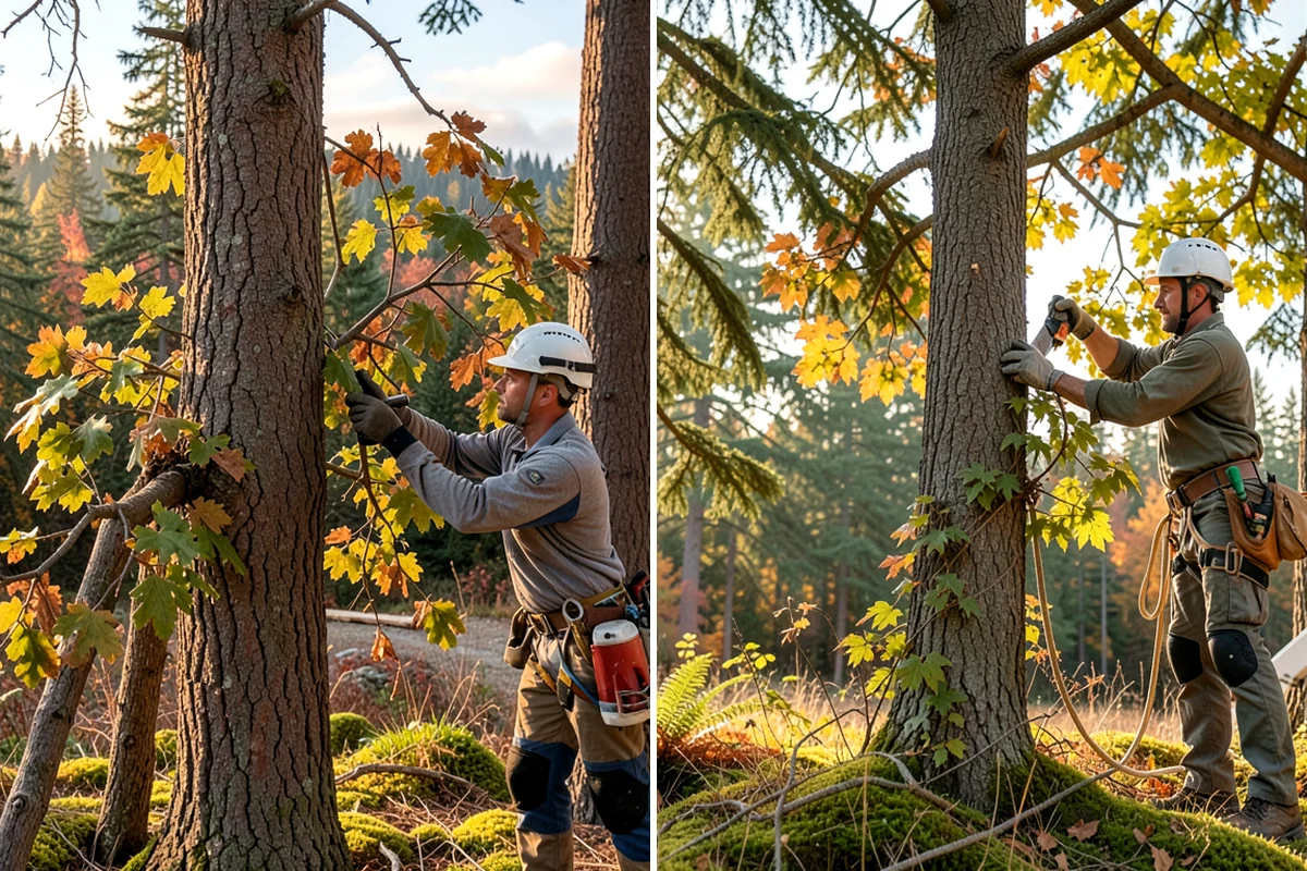 Stump removal in Enumclaw, King County, WA - Locate and mark utilities before work
