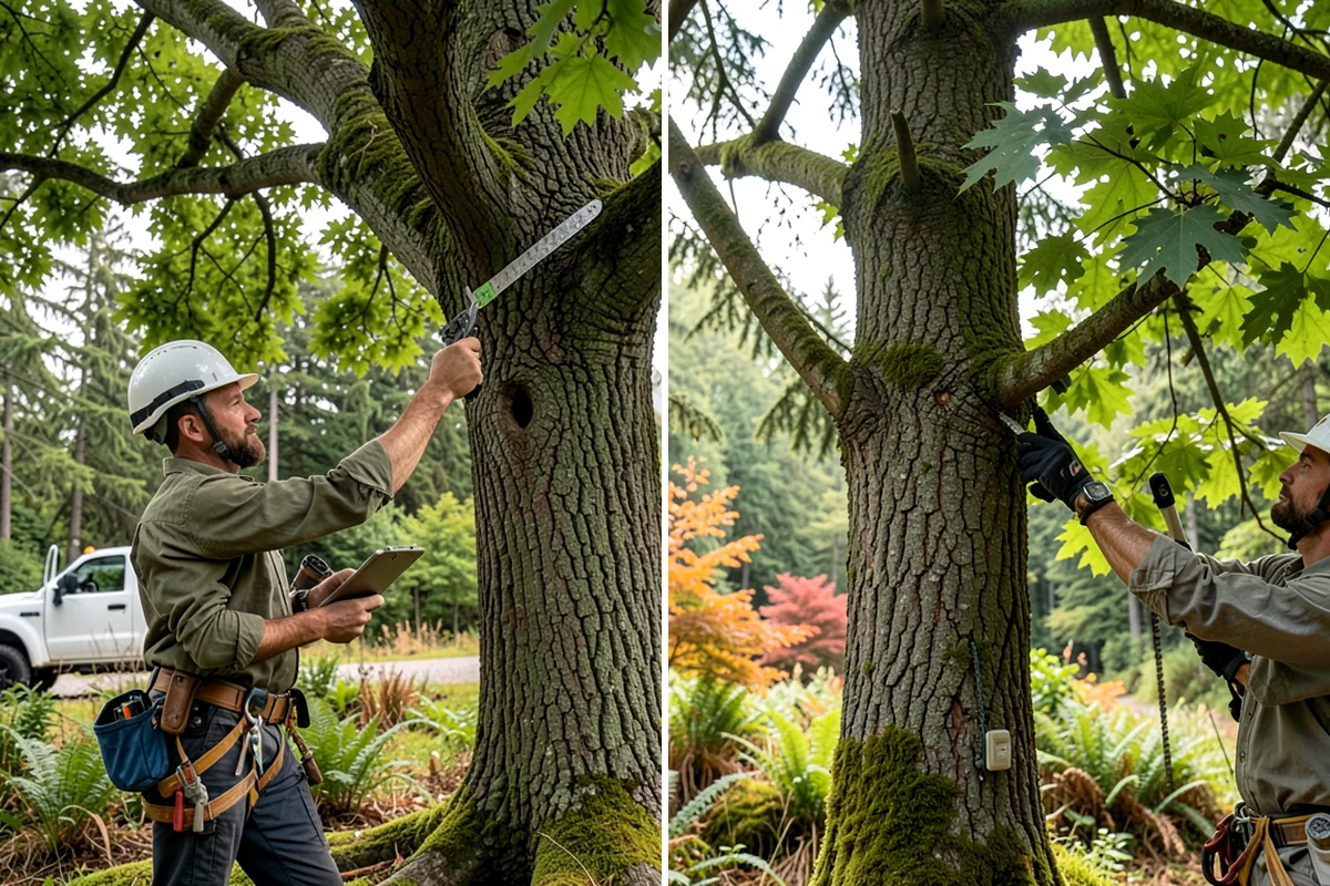 Stump removal in Federal Way, King County, WA - Locate and mark utilities before work