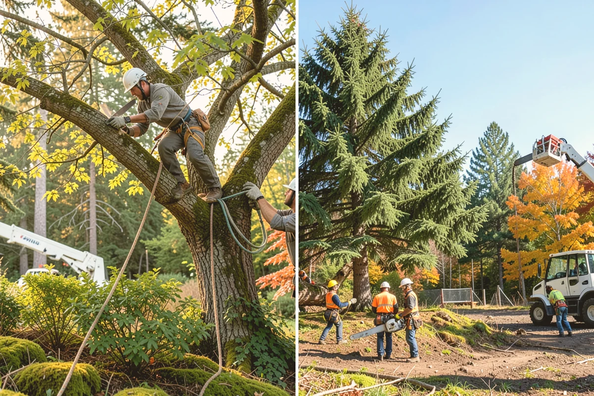 Stump removal in Fife, Pierce County, WA - Locate and mark utilities before work