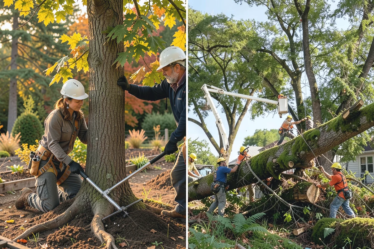 Stump removal in Granite Falls, Snohomish County, WA - Locate and mark utilities before work