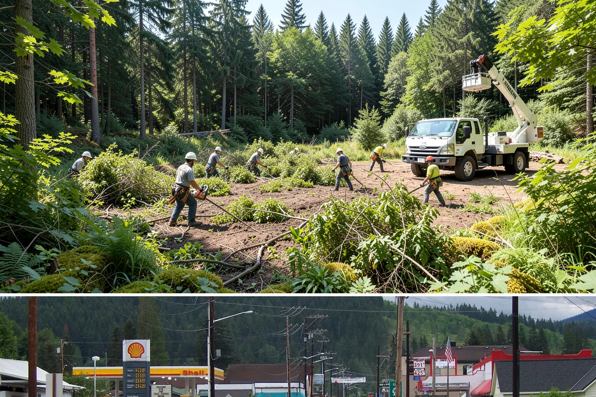 Stump removal in Granite Falls, Snohomish County, WA - Work can be performed year-round in the Puget Sound climate but may require special precautions during wet seasons when...