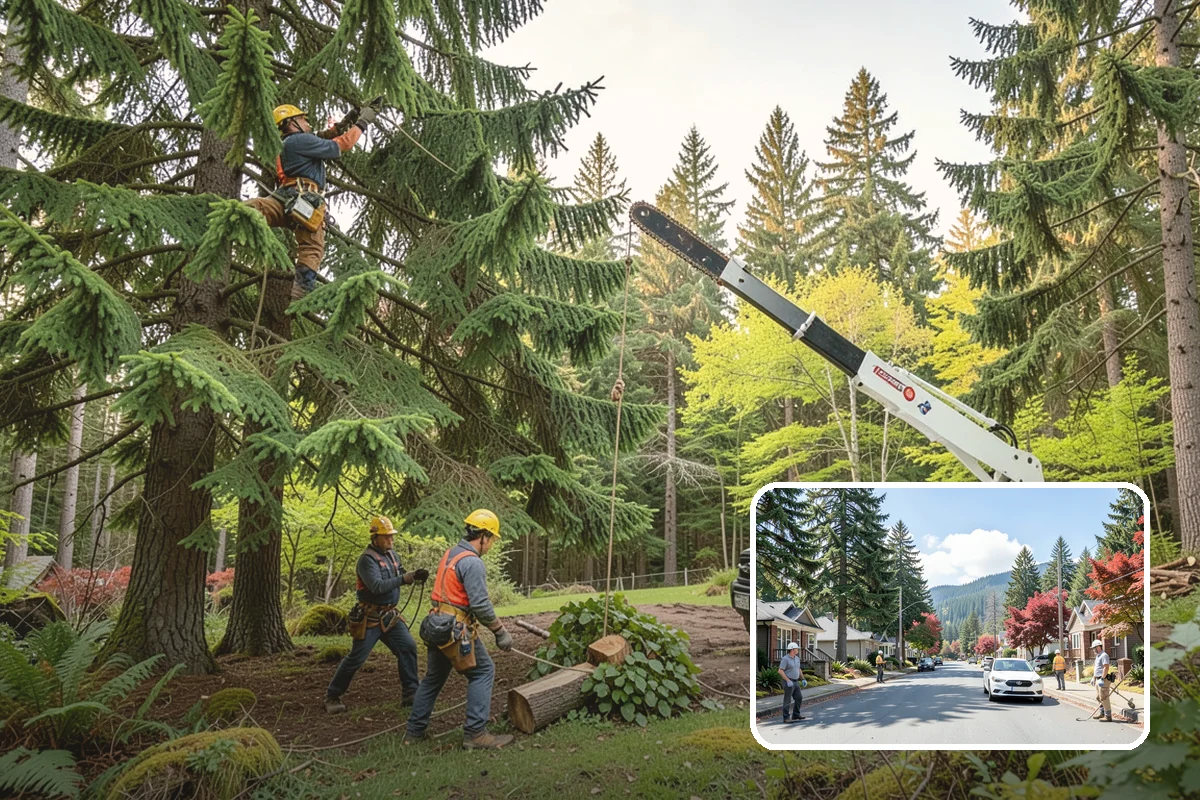 Stump removal in Hunts Point, King County, WA - Removes tripping hazards and obstructions
