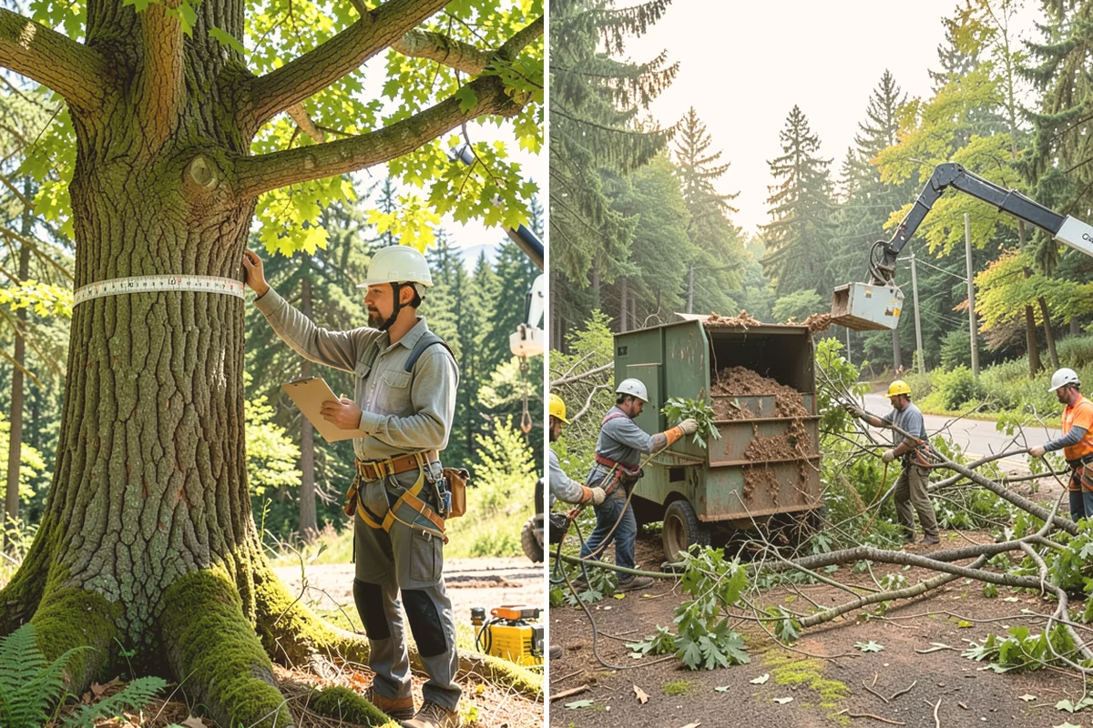 Stump removal in Index, Snohomish County, WA - Locate and mark utilities before work