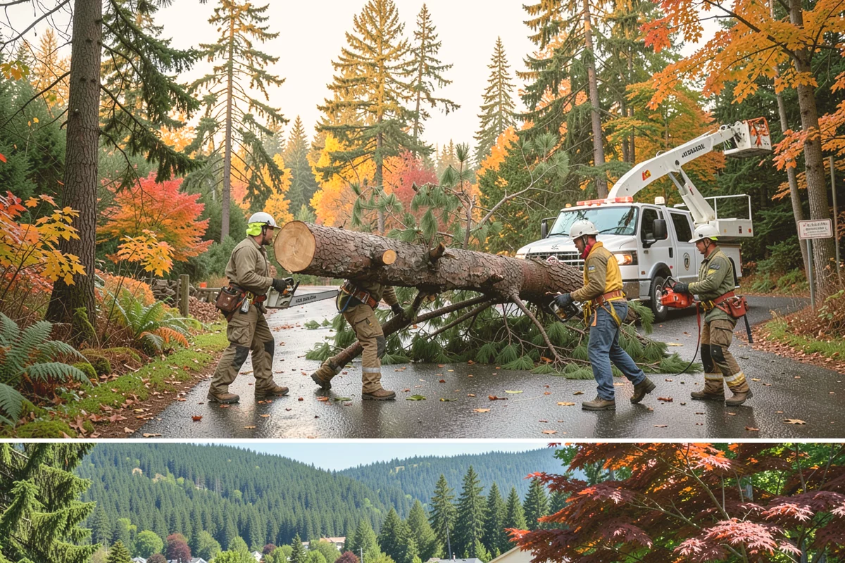 Stump removal in Index, Snohomish County, WA - Work can be performed year-round in the Puget Sound climate but may require special precautions during wet seasons when...