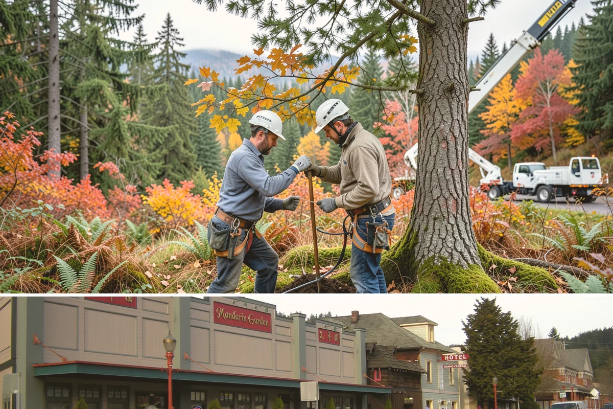 Stump removal in Issaquah, King County, WA - Work can be performed year-round in the Puget Sound climate but may require special precautions during wet seasons when...