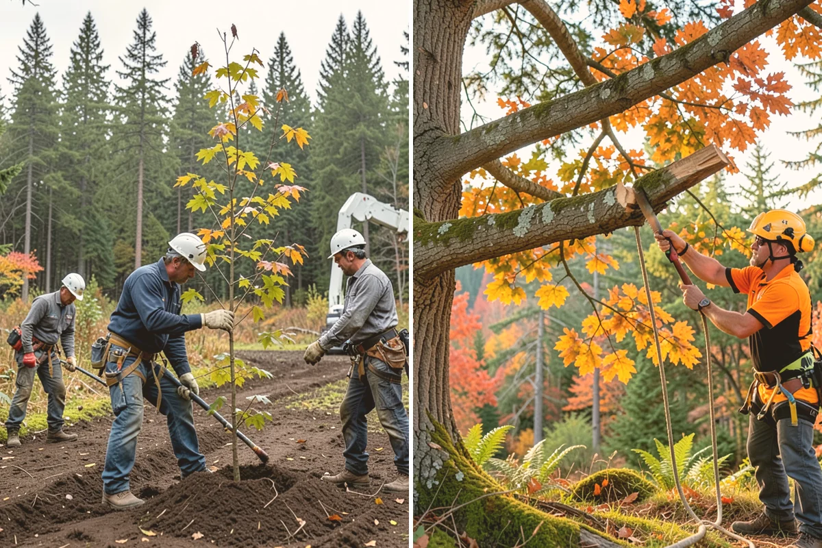 Stump removal in Kirkland, King County, WA - Locate and mark utilities before work
