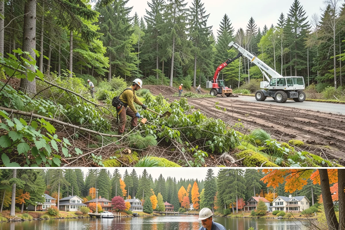 Stump removal in La Conner, Skagit County, WA - Work can be performed year-round in the Puget Sound climate but may require special precautions during wet seasons when...