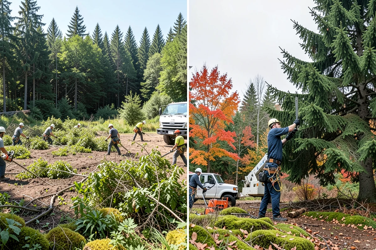 Stump removal in Lakewood, Pierce County, WA - Locate and mark utilities before work