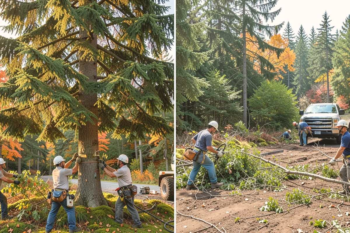 Stump removal in Langley, Island County, WA - Locate and mark utilities before work