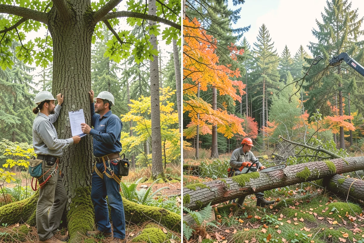 Stump removal in Lynnwood, Snohomish County, WA - Locate and mark utilities before work